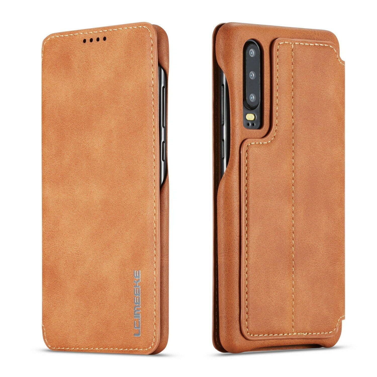Huawei Lux Leather Flip Case Cover